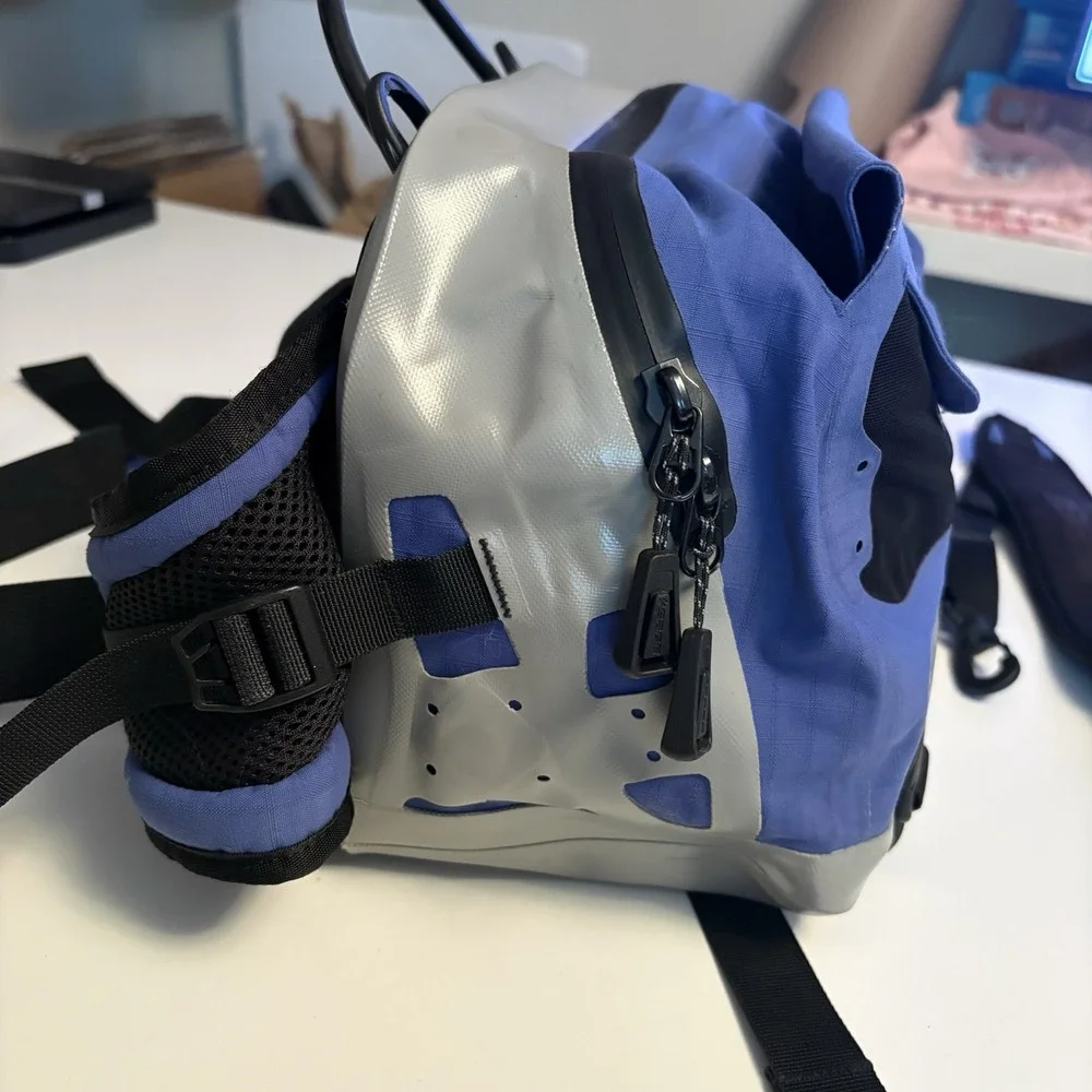 Sage DXL Typhoon Waterproof Fly Fishing Waist Chest Pack Blue